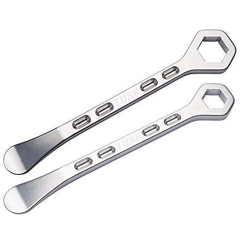 Tusk Aluminum Tire Iron with Axle Wrench Kit 22mm and 27mm