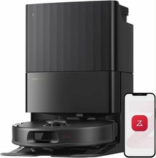 roborock Qrevo S5V Robot Vacuum and Mop, FlexiArm Edge Mopping, 12,000Pa Suction