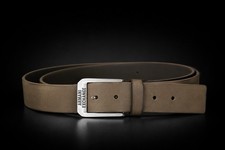 Armani Exchange A|X Genuine Leather Brown Bel...