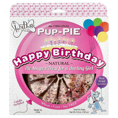 Pup-Pie®, Treat For Dogs, Happy Birthday For A Darling Girl, 5 oz (142 g)
