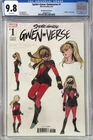 SPIDER-GWEN: GWENVERSE #1 - 1:100 PEACH MOMOKO DESIGN VARIANT - CGC 9.8