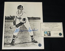 WARREN SPAHN Autographed 8x10 Photo - HALL OF FAMER - With COA!