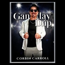 2025 Topps Baseball Series 1 #GD-23 Corbin Carroll Gameday Drip