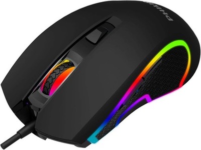 Philips USB Wired Computer Mouse - Black SPK7234