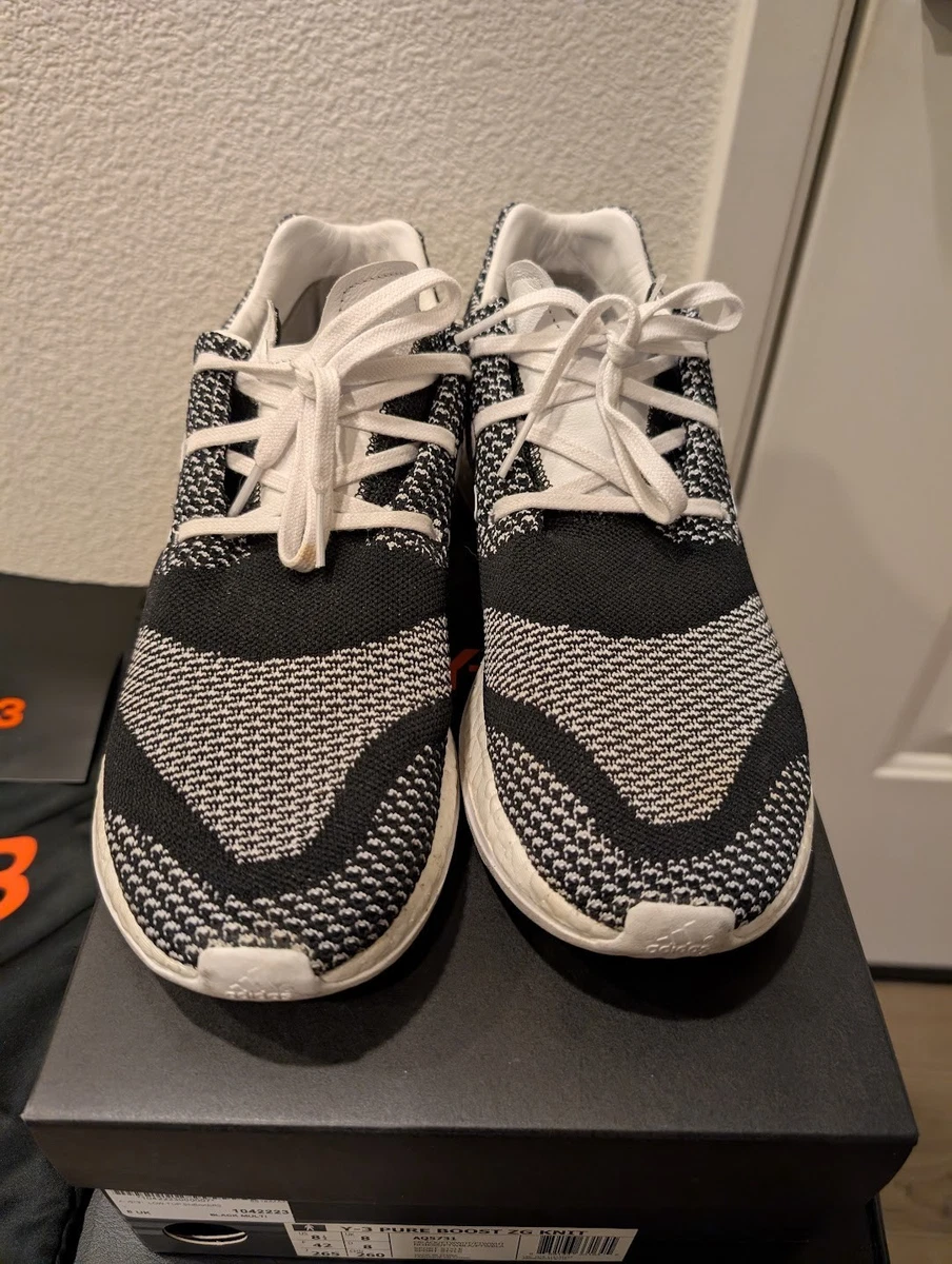 adidas Y-3 PureBoost ZG Primeknit Core Black for Sale adidas Y-3 PureBoost ZG Primeknit Core Black for Sale