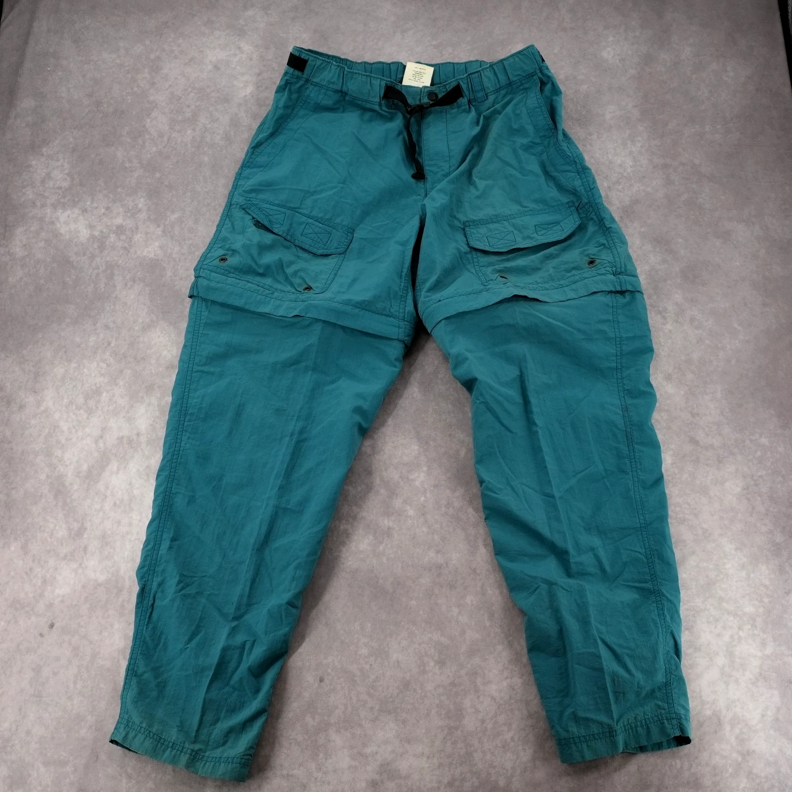 Vintage REI Convertible Cargo Pants Teal Green Outdoor Hiking Mens Size M
Opens in a new window or t