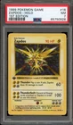 Pokemon Zapdos Base Set Shadowless 1st Edition Holo Rare #16 PSA 7
