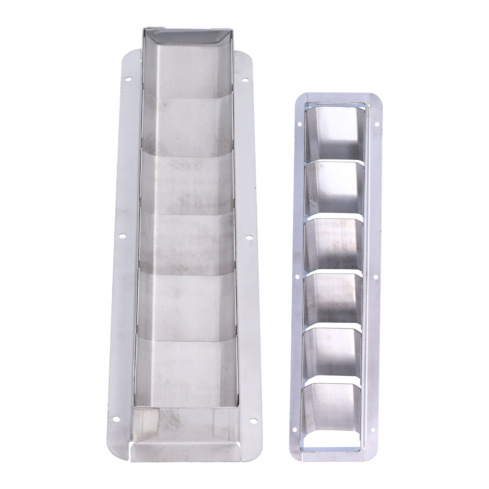 New 6 Slots Vent Grille Louver Air Ventilation 316 Stainless Steel Accessory For