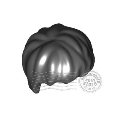 1x LEGO 40233 Hair Tousled Black | 4157659 | eBay