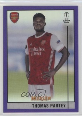 2020 Merlin Collection Chrome UEFA Champions League 29/299 Thomas Partey #2 12b5