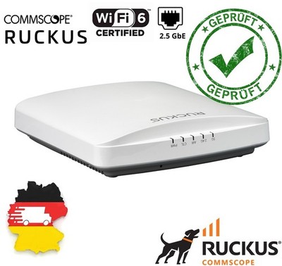 CommScope Ruckus R650 Wi-Fi 6 Accesspoint NEU! 802.11ax 4x4:4 Multi-Gigabit Up