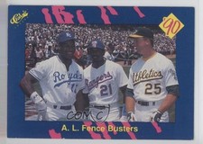 1990 Classic Bo Jackson Ruben Sierra Mark McGwire AL Fence Busters #59 0w8f