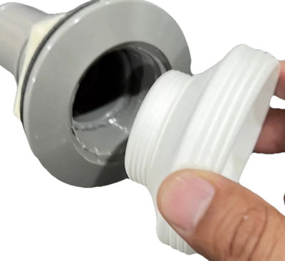 Pool Vacuum Adapter-For Intex-3D Printed. 1.5  Nozzle Ports, ZX/2800E Series