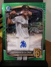 2025 Bowman Chrome - Mega Box Chrome Prospect Mojo Autographs Jhoan De La...