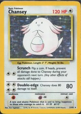 Pokemon TCG - Chansey 3/102 Rare Base Set - 735