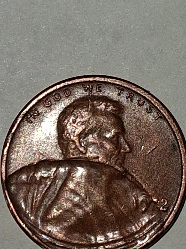 1972 P 层压机错误,正面撞击,尖头,部分断板  — 第 4/4 张图片