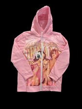Cotton Pink Valley Zip-up Hoodie Size Large New with Tags