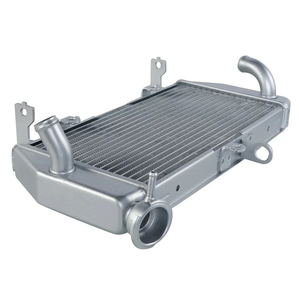Enfriador de radiador de motor de motocicleta de aluminio apto para Yamaha YZF-R3 2015-2024 Foto 2 de 4