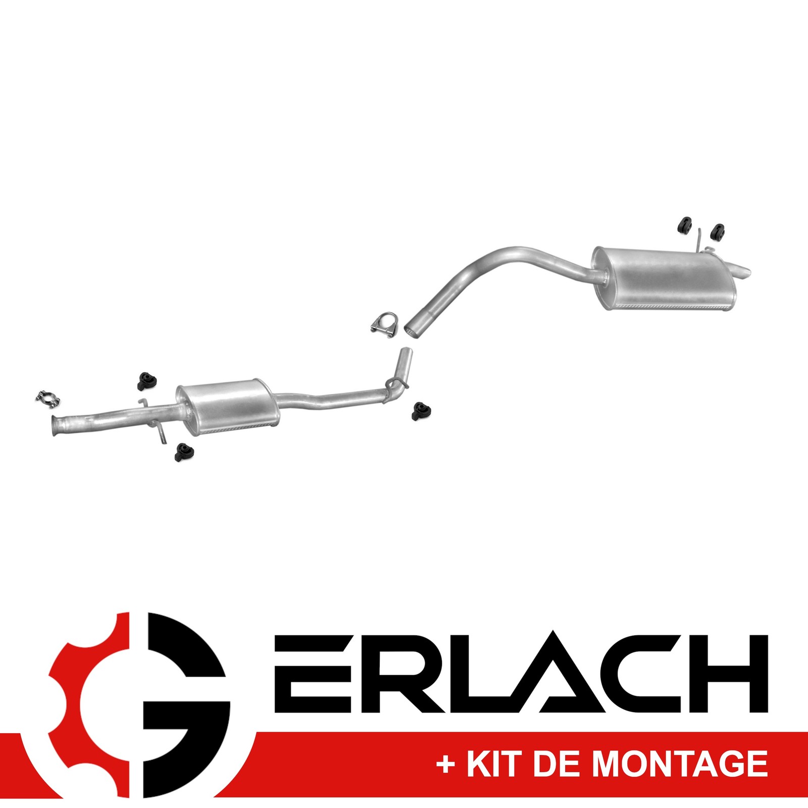 Silencieux echappement Kangoo 1.9 dCi 3926 pour utilitaire de livraison charge
