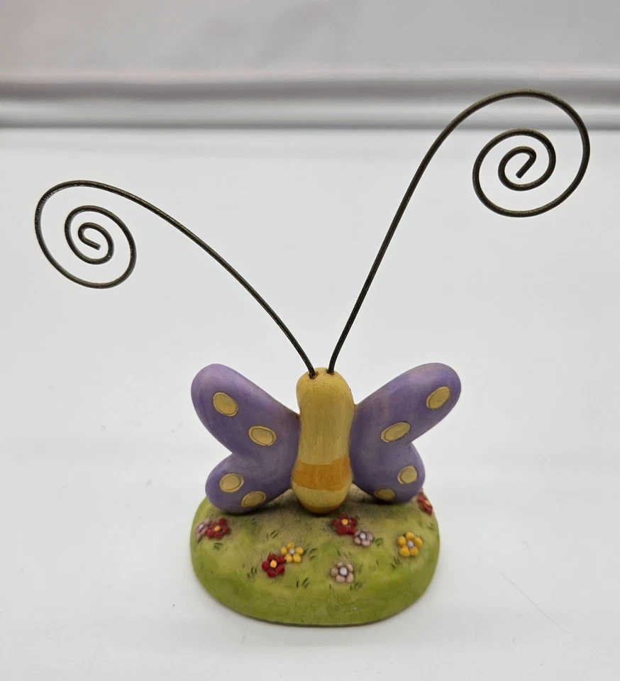 Skribbles Russ Berrie Mommy & Me Butterfly Photo Holder Figurine Item 20340 - Image 4 of 4