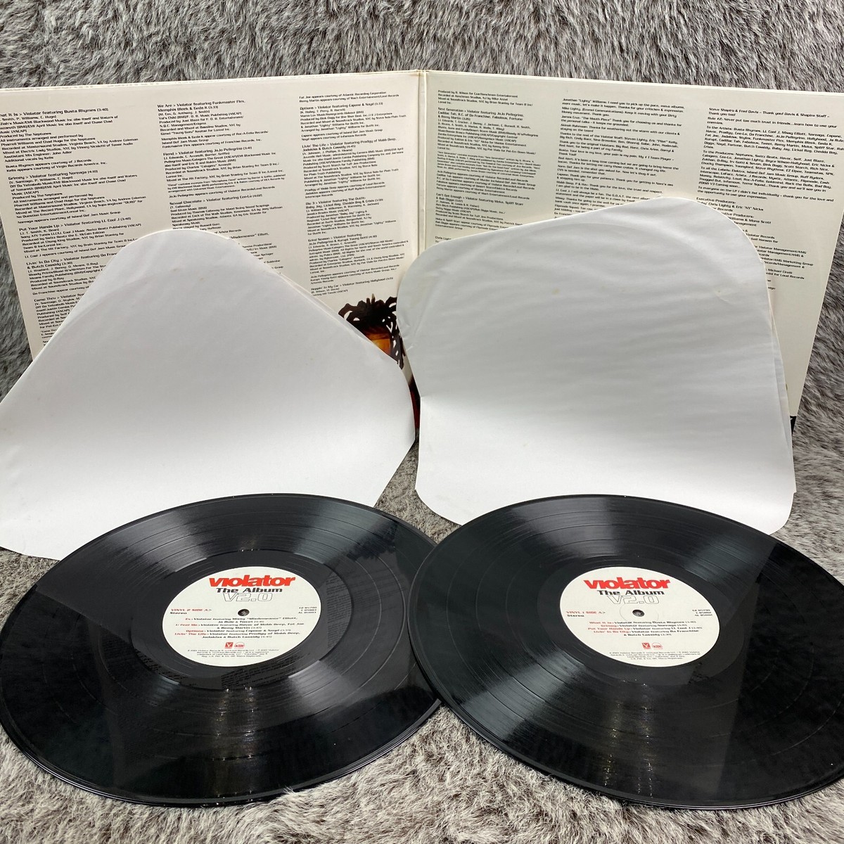 Violator The Album V2.0 Double Album 2LP Vinyl 2001 Rap Hip