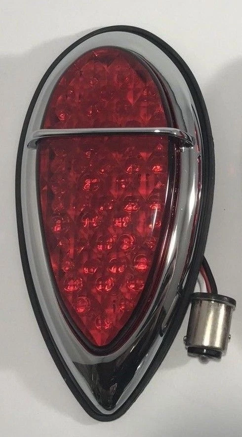 Conjunto de luz trasera LED lente desgarradora y junta para Lincoln Zephyr Ford 1938-39 Foto 2 de 4
