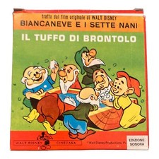 Walt Disney Film 8 mm Snow White And The Seven Dwarfs Brontolo Dive