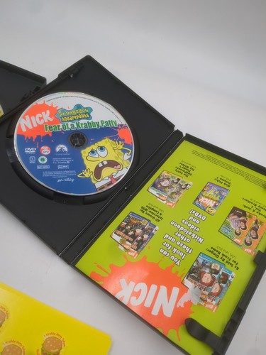 SpongeBob Schwammkopf Fact or Fishy DVD Spiel Nickelodeon 2004 Film Posten - Bild 7 von 7