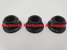 (50) 1/2-20 Grade 8 All Metal Flange Lock Nut / Wiz Nuts 1/2 x 20 Fine Thread