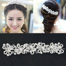 Bride Bridal Hair Clip Wedding Headwear Pearl Women Jewelry Hair Accessories