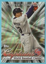 2023 World Baseball Classic Trayce Thompson Captains Great Britain CC-9