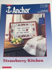 Ancoraggio Fragola Cucina Modello Punto Croce