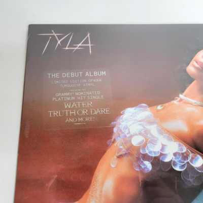 SIGNED Tyla Debut Album Turquoise Blue Autographed Insert Vinyl LP
