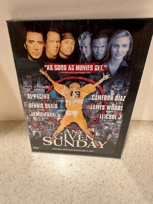 Any Given Sunday DVD Oliver Stone Collection Special Edition Director's Cut New
