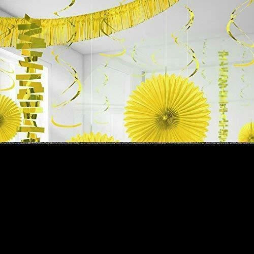 Yellow Party Hanging Decorations