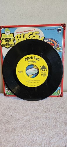 PETER PAN RECORDS MAESTRO BUGS F1282 7" 45RPM VINYL RECORD BUGS BUNNY MEL BLANC - Picture 14 of 15