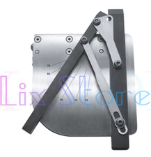 Bending machine front bracket angle positioning device right positioning version