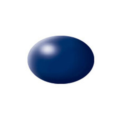 Revell 36350 Aqua Farbe Dark Blau Silk (18ml) Modell