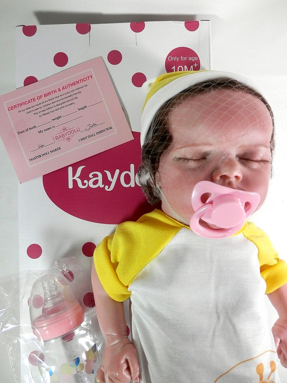 Girl - 22 Inch Soft Weighted Body Lifelike Newborn