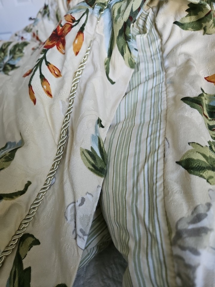 Waverly WILLIAMSBURG MAGNOLIA Reversible QUEEN Comforter eBay