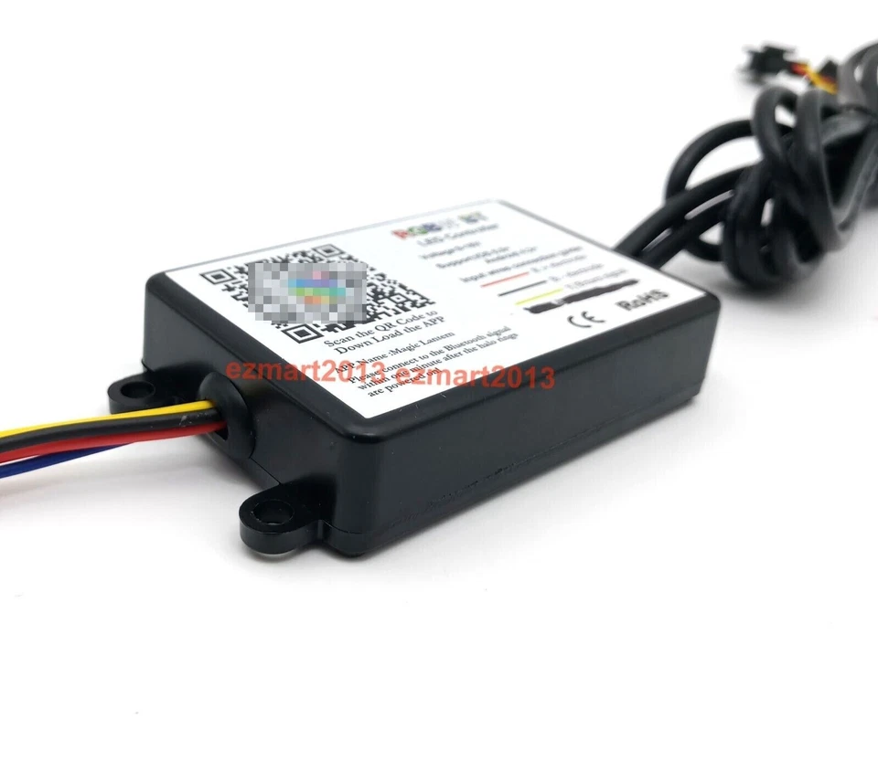 para Jeep Compass 2011-2016 Faro Persiguiendo RGB Sueño Color Flujo Halo Anillo APP Foto 4 de 4