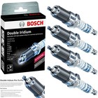 4 Spark Plugs Bosch Double Iridium For 2000-2005 TOYOTA ECHO L4-1.5L BKR5EIX-11