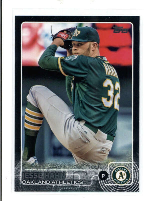 哈恩卡  JESSE HAHN 2015 TOPPS UPDATE #US203 BLACK PARALLEL #16/64