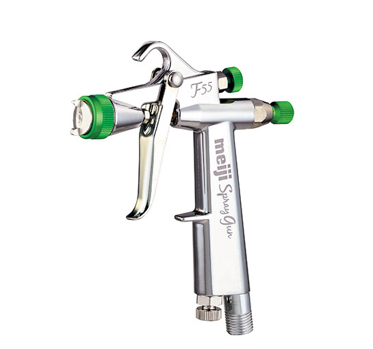 Meiji F55-G05 small spray gun for touch-up paint side cup type