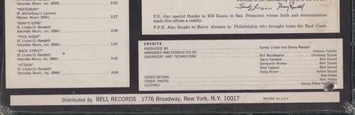 The Toys Sing "A Lover's Concerto" & "Attack! USA MONO Original Sealed Album - Picture 7 of 7