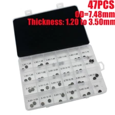 Valve Shim Kit 47pcs 7.48mm For Honda CRF250R CRF250X CRF150R Expert CBR900RR