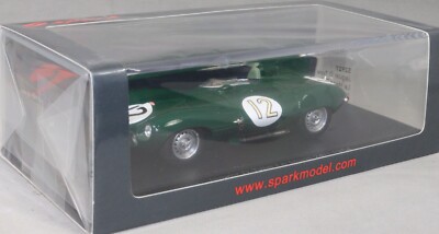 Jaguar D-Type #12 Le Mans 1954 - Moss / Walker - Spark 1/43 - S2927 - Neuve