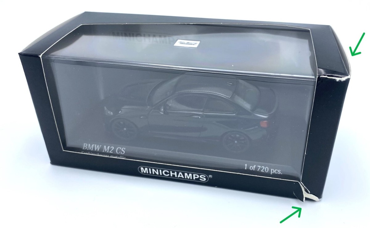 Modellino BMW M2 CS 2020 Scala 1:43 Minichamps – Nero – Nuovo Vecchio Stock – 410021022