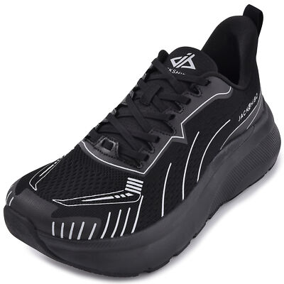 Toe Box Shoes For Wide Feet High Arches JACKSHIBO Men's Slip In