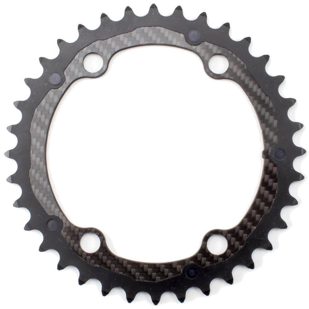 Carbon-Ti X-CarboRing X-AXS 2x 107 BCD Chainrings | eBay